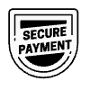 Secure Payment Shield Element from Badges Geometric Set