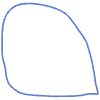 Shape Abstract Bubble Element from Organic Shapes - Line Set