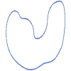 Shape Abstract Clay Bold Element from Organic Shapes - Line Set