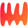 Shape Abstract Spine Element from Organic Shapes - Gradient Set