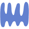 Shape Abstract Spine Element from Organic Shapes - Flat Set