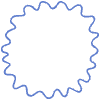 Shape Abstract Splash Element from Organic Shapes - Line Set