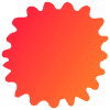 Shape Abstract Splash Element from Organic Shapes - Gradient Set