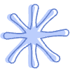 Shape Flower Nature Splash Element from Organic Shapes - Combo Set