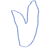 Shape Leaves Nature 4 Element from Organic Shapes - Line Set