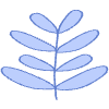 Shape Leaves Nature Element from Organic Shapes - Filled Set