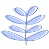 Shape Leaves Nature Element from Organic Shapes - Combo Set