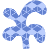 Shape Leaves Shrub Nature Element from Organic Shapes - Texturized Set