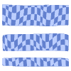 Shape Line Strip Element from Organic Shapes - Texturized Set
