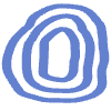 Shape Spiral 1 Element from Organic Shapes - Flat Set