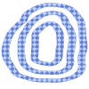 Shape Spiral 1 Element from Organic Shapes - Texturized Set