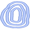Shape Spiral 1 Element from Organic Shapes - Filled Set