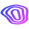 Shape Spiral 2 Element from Organic Shapes - Gradient Set