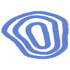 Shape Spiral 2 Element from Organic Shapes - Flat Set
