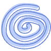 Shape Spiral Circle Element from Organic Shapes - Combo Set