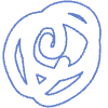 Shape Spiral Drawing Element from Organic Shapes - Line Set