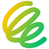 Shape Spiral Line Element from Organic Shapes - Gradient Set