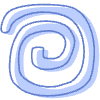 Shape Spiral Square Element from Organic Shapes - Combo Set