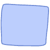 Shape Square Element from Organic Shapes - Filled Set