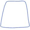 Shape Trapezoid Element from Organic Shapes - Line Set