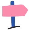 Sign Element from Doodles - Flat Set