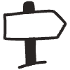 Sign Element from Doodles - Monochrome Set