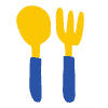 Spoon Folk Element from Doodles - Flat Set