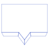 Square Bubble 2 Element from Symbols 3D - Line Set