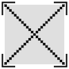 Square Forbid Symbol Element from Cyber GUI Elements Set