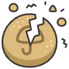 Squidgame Cookie Game Umbrella Crack Element from Squid Game - Free Set