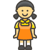 Squidgame Doll Girl Yonghee Stand Element from Squid Game - Free Set