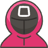 Squidgame Staff Square Element from Squid Game - Free Set
