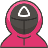 Squidgame Staff Triangle Element from Squid Game - Free Set