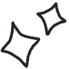 Star 3 Element from Doodles - Monochrome Set