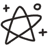 Star 5 Element from Doodles - Monochrome Set