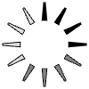 Star Loading Ring Element from Cyber GUI Elements Set