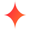 Star Sparkle Wink Element from Geometric Shapes - Gradient Set