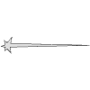 Star Tail Line 2 Element from Cyber GUI Elements Set
