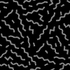 Subtle Dark Curly Confetti Pattern Element from Patterns Minimal - Dark Set