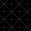 Subtle Dark Dashed Grid Pattern Element from Patterns Minimal - Dark Set