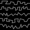 Subtle Dark Zigzag Abstract Pattern Element from Patterns Minimal - Dark Set