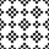 Subtle Light Pixel Flower Pattern Element from Patterns Minimal - Light Set