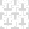 Subtle Light T Cross Fabric Pattern Element from Patterns Geometric - Light Set