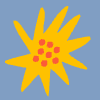 Sun Flower Element from Patterns Tiles - Color Set