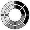 Target Chart Pie Loading Element from Cyber GUI Elements Set