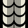 Tire Marks Stripe Line Element from Patterns Tiles - Monochrome Set
