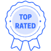 Top Rated Ribbon Element from Badges Classic - Shadow Set