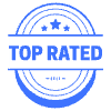 Top Rated Star Oval Element from Badges Classic - Combo Set