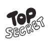 Top Secret Element from Doodles - Monochrome Set