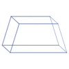 Trapezoid Element from Symbols 3D - Wireframe Set